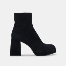 Load image into Gallery viewer, suede chunky platform bootie
