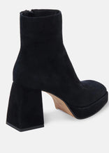 Load image into Gallery viewer, suede chunky platform bootie
