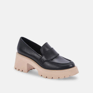 platform lug sole loafer