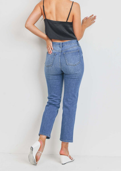 slim straight jean