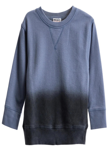 boys ombre french terry top