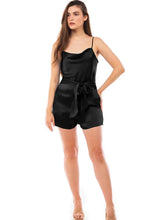 Load image into Gallery viewer, women black romper
