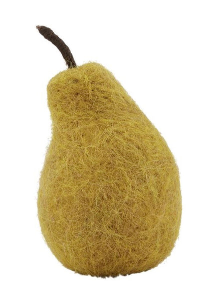 felted pear
