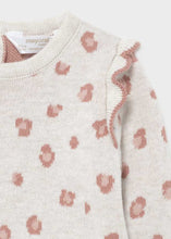 Load image into Gallery viewer, baby leop sweater, pant &amp; beanie set
