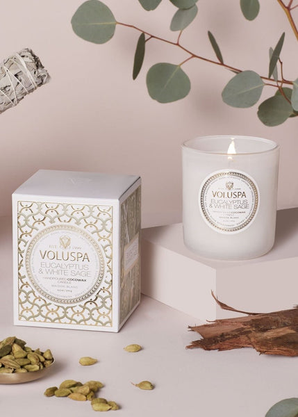 jar candle - eucalyptus