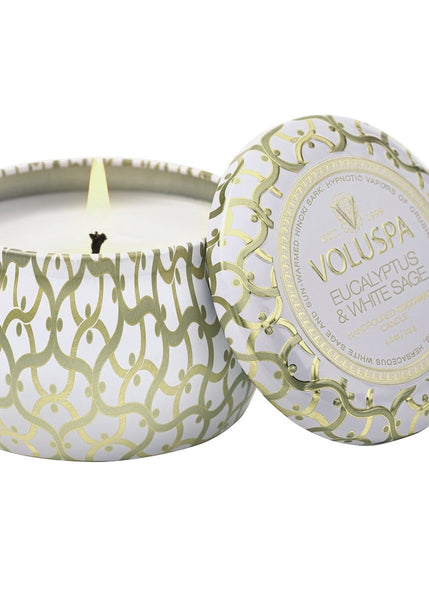 mini tin candle - eucalyptus