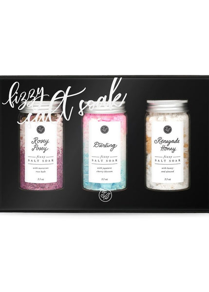 fizzy salt soak sampler