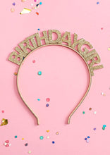 Load image into Gallery viewer, birthday girl headband
