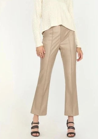vegan leather seamed pant – Ginger N' Cream™