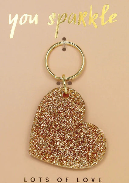 heart keychain