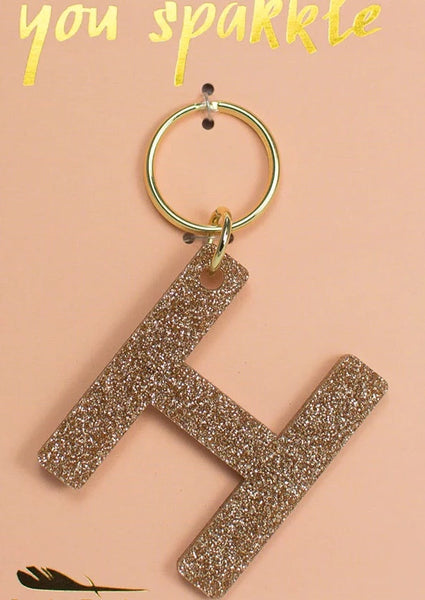 H keychain