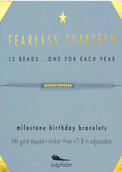 13th birthday bracelet