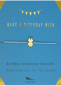 birthday wish bracelet