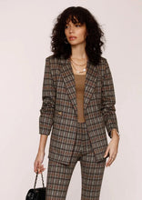 Load image into Gallery viewer, womens plaid blazer
