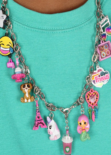 chain charm necklace