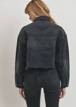 Load image into Gallery viewer, crop boyfriend denim jacket
