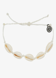 cowries shell string bracelet