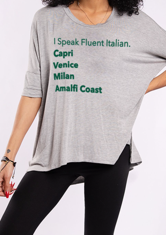 women short sleeve tee - Italian destination