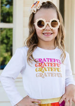 Load image into Gallery viewer, girls grateful long sleeve tee
