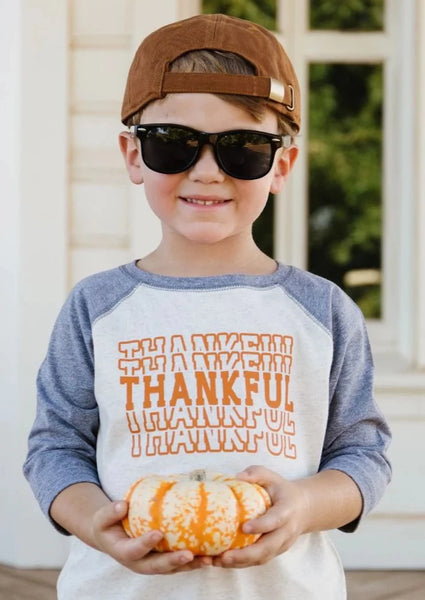 kids thankful echo tee