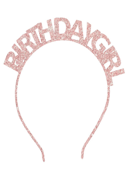 birthday girl headband