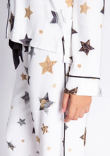 Load image into Gallery viewer, cozy button pj set shooting stars
