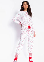 Load image into Gallery viewer, women waffle jammie pj set floral
