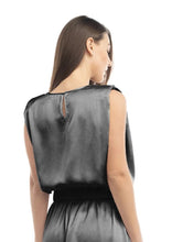 Load image into Gallery viewer, pleat shoulder tank
