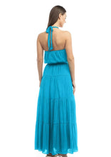 Load image into Gallery viewer, halter tiered maxi dress
