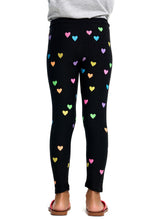 Load image into Gallery viewer, girls cozy rainbow leggings
