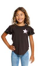 Load image into Gallery viewer, girls flutter tee - wings
