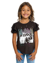 Load image into Gallery viewer, girls flutter sleeve tee - def lep

