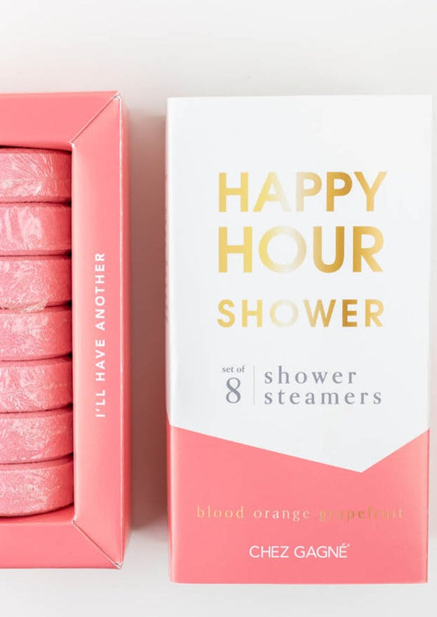 8 shower steamers - happy hour