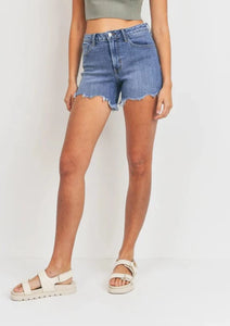 hilo hem denim short