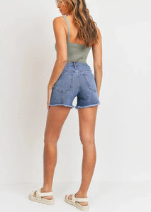 hilo hem denim short