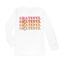 Load image into Gallery viewer, girls grateful long sleeve tee
