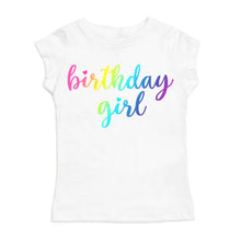 Load image into Gallery viewer, girls tee magical birthday girl
