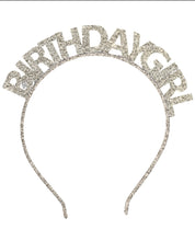 Load image into Gallery viewer, birthday girl headband
