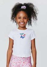 Load image into Gallery viewer, girls butterflies tee
