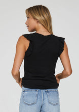 Load image into Gallery viewer, flutter sleeve jersey tank
