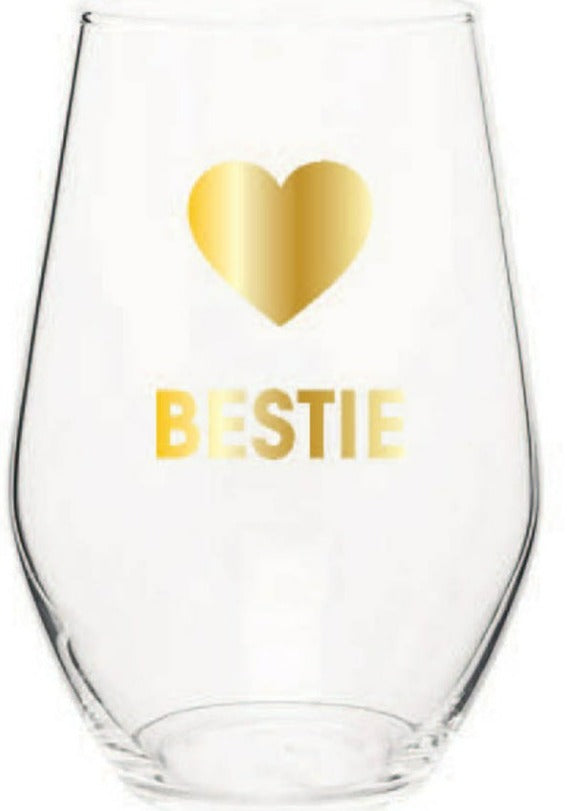 bestie wine glass