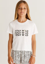 Load image into Gallery viewer, girls stay wild tee

