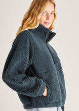 Load image into Gallery viewer, sherpa 1/2 zip pullover
