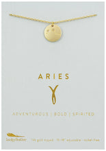 Load image into Gallery viewer, zodiac necklace aries
