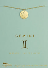 Load image into Gallery viewer, zodiac necklace gemini
