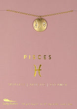 Load image into Gallery viewer, zodiac necklace pisces
