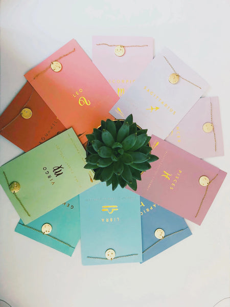 zodiac necklace libra