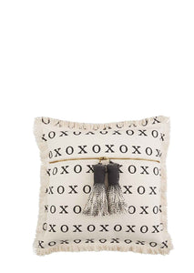 dhurrie tassel pillow