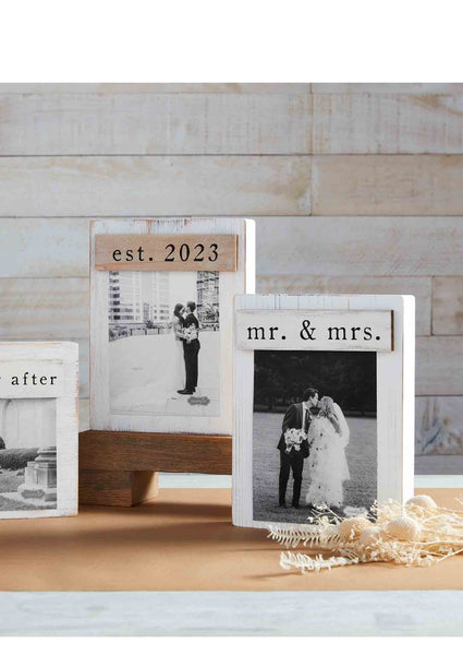 mr + mrs magnetic block frame