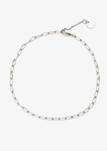 chain silver anklet